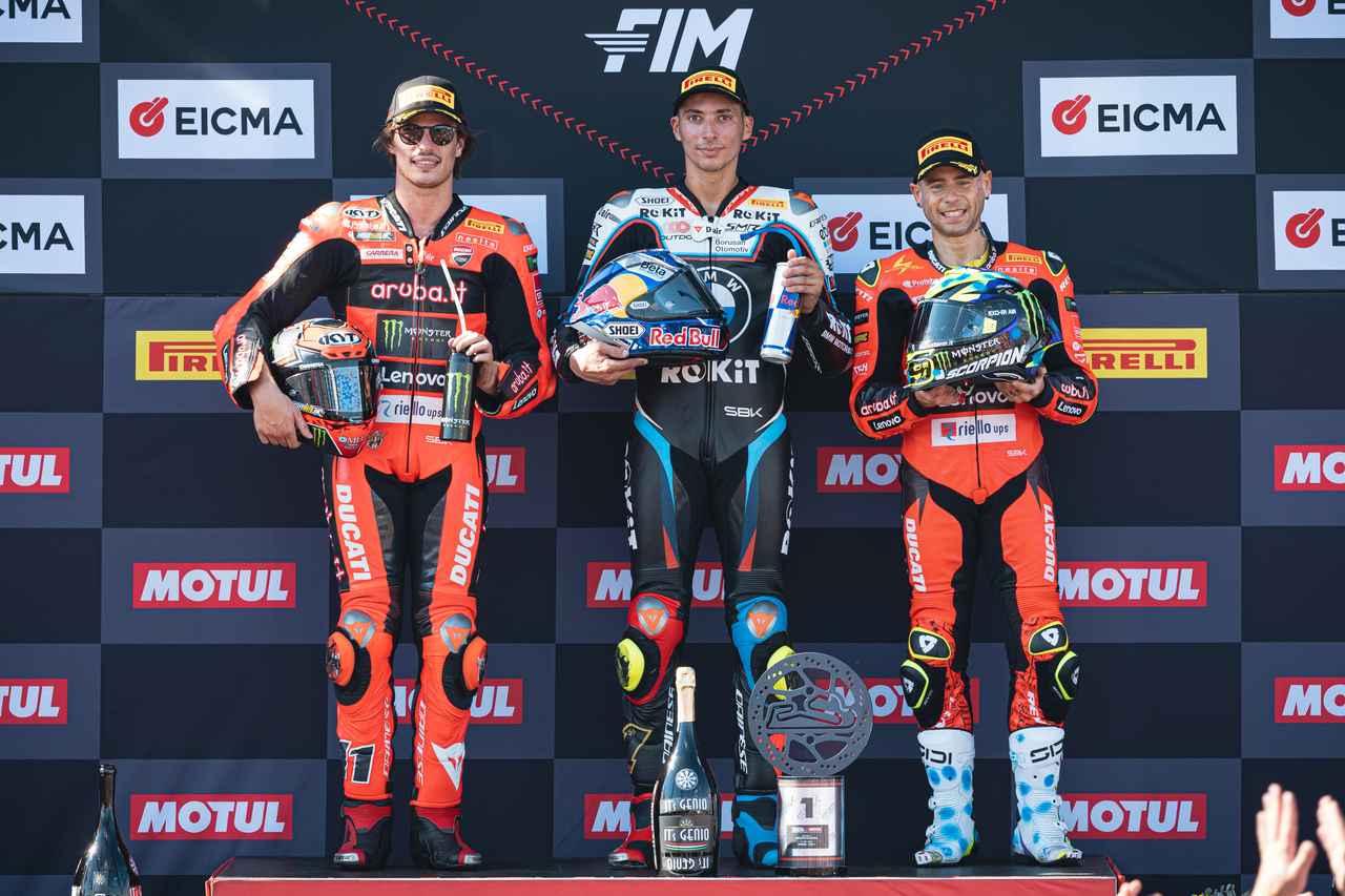 画像: 2025 スーパーバイク世界選手権 第11戦 レース1 結果