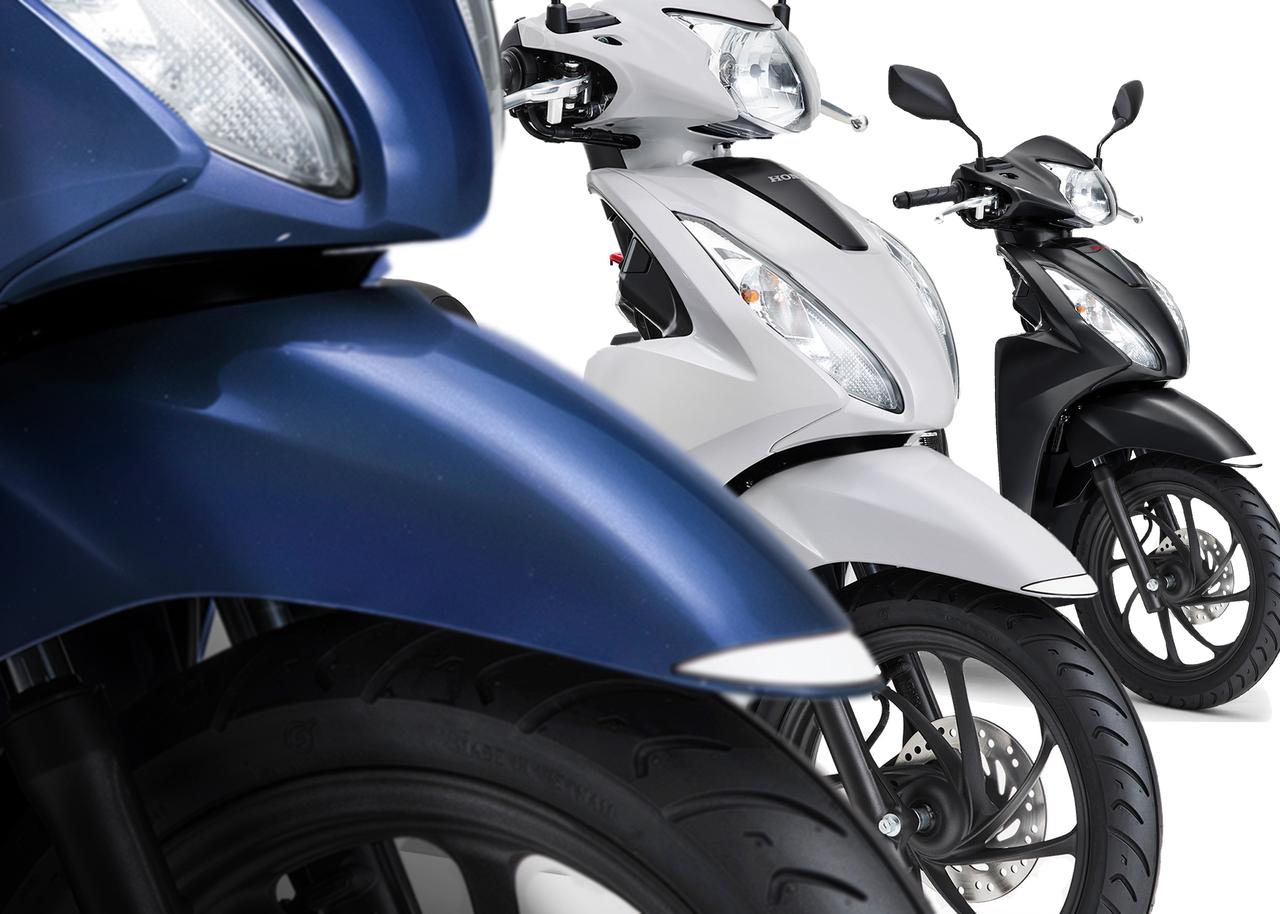 画像: ホンダが「ディオ110」「ディオ110・ベーシック」のカラーバリエーションを変更、2025年モデルで価格は改定 - webオートバイ