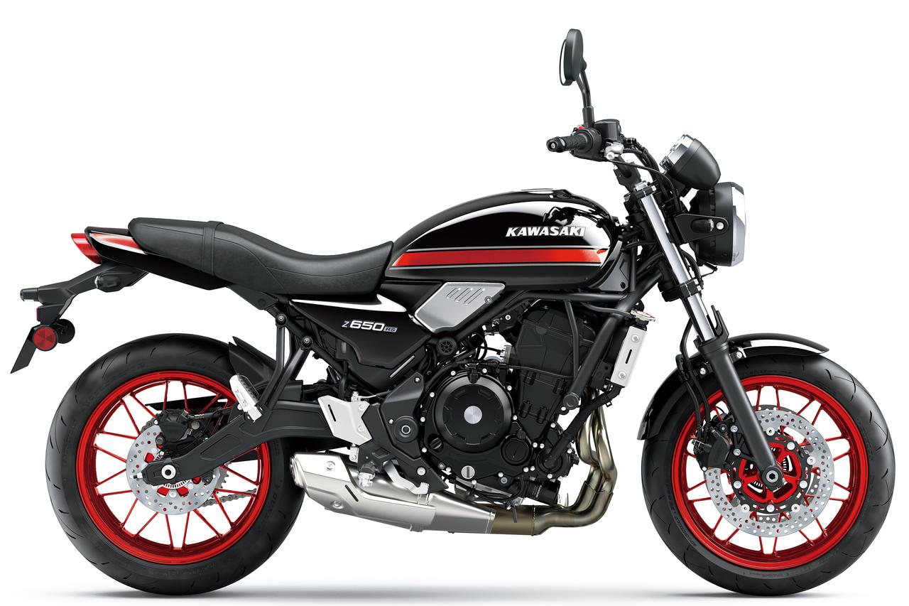 画像2: カワサキ「Z650RS」2026年モデルは初の“赤ホイール”を採用！ カラー＆グラフィックが一新され深みのあるシックなスタイルに