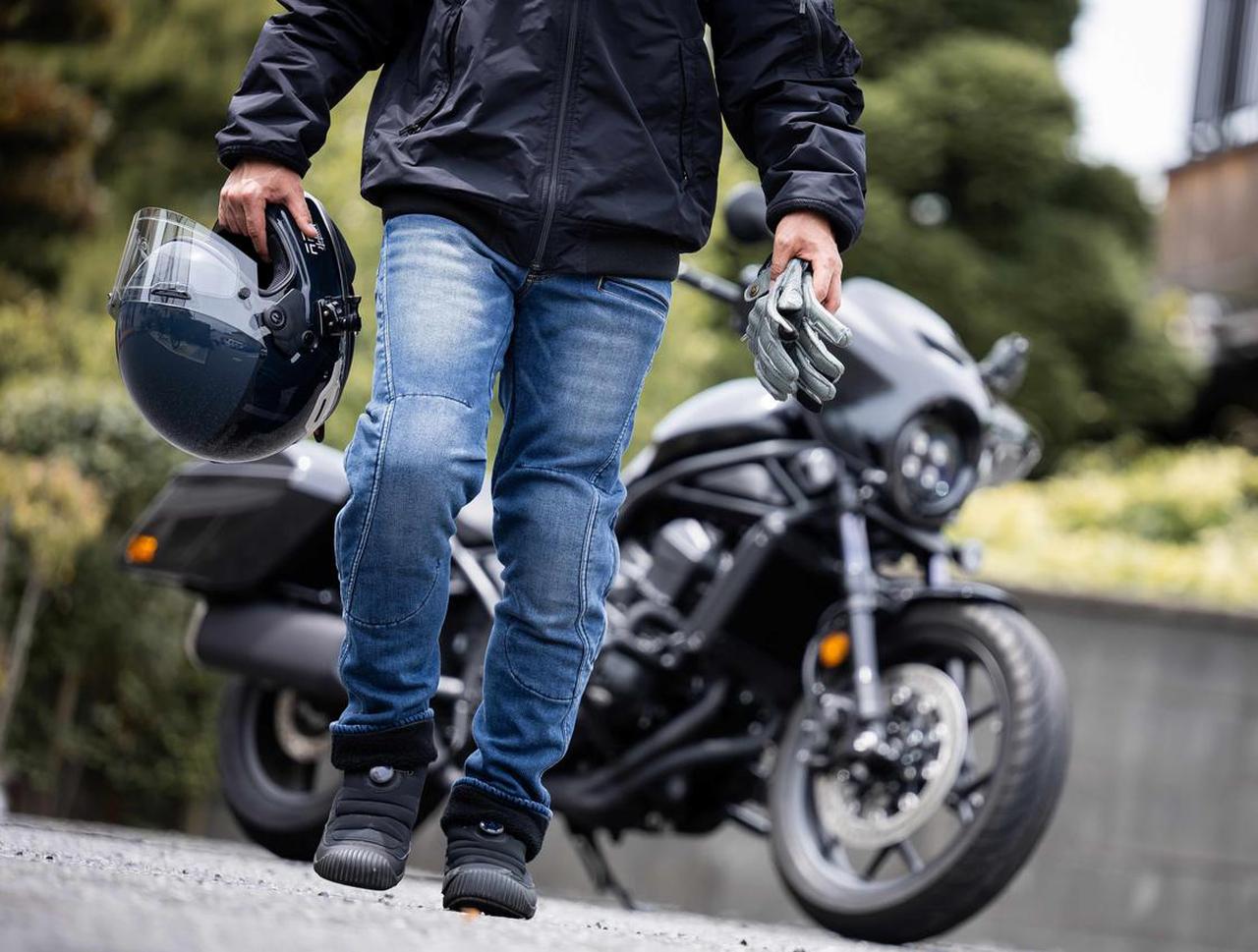 画像: BMC「防風ジーンズ・ボア」製品紹介 - webオートバイ