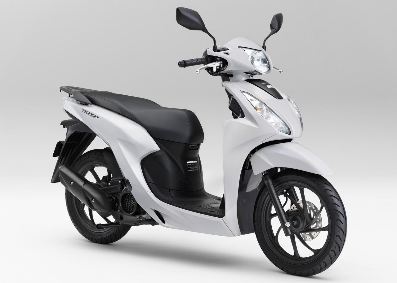 画像: HONDA Dio110 Lite 2026年モデル 総排気量:109cc エンジン形式:空冷4ストSOHC2バルブ単気筒 シート高:745mm 車両重量:95kg 発売日:2025年11月20日 価格:23万9800円