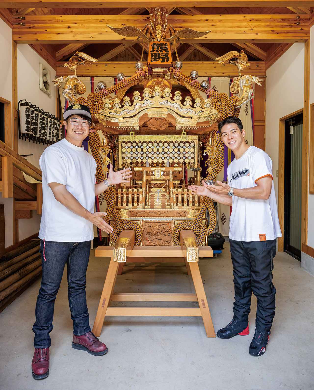 画像2: ツーリングの目的地は東京都の青山熊野神社