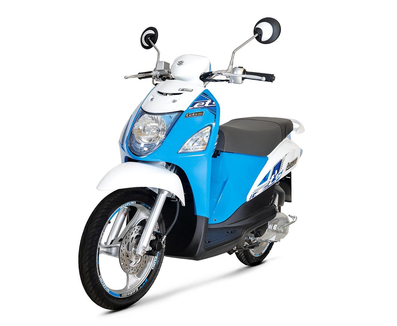 画像14: 【ハヤブサルックのアツい1台！】スズキ「Let's110」は前後14インチの快速スクーター【世界でがんばる!! 日本メーカーの珍車大図鑑 Vol.17】