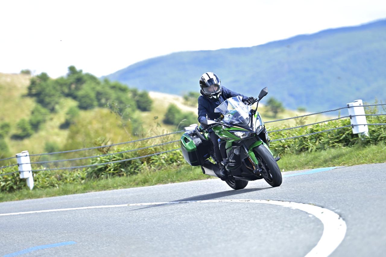 画像3: Ninja 1100SX SE 試乗後インタビュー|「ヌーン」とは、いったい?
