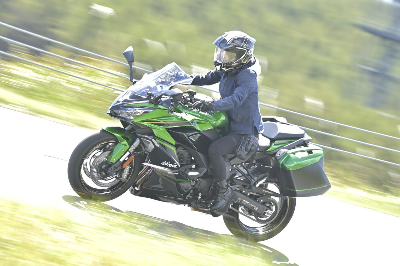 画像2: Ninja 1100SX SEに乗ってみた!