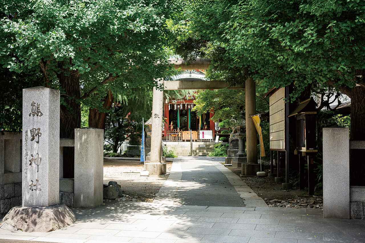 画像1: ツーリングの目的地は東京都の青山熊野神社