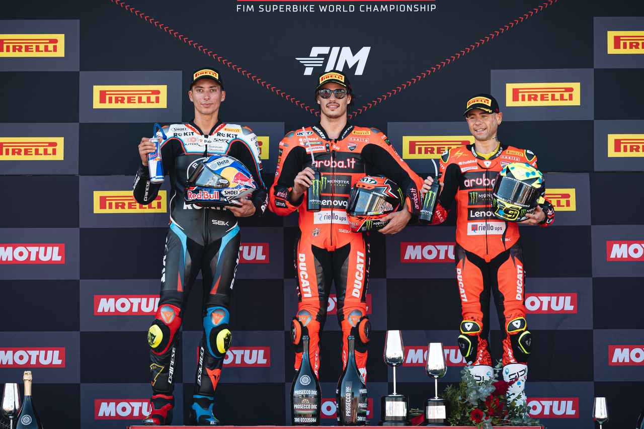画像: 2025 スーパーバイク世界選手権第12戦 レース1 結果