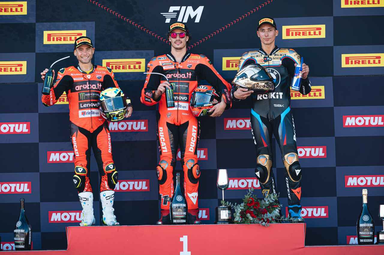 画像: 2025 スーパーバイク世界選手権第12戦 レース2 結果