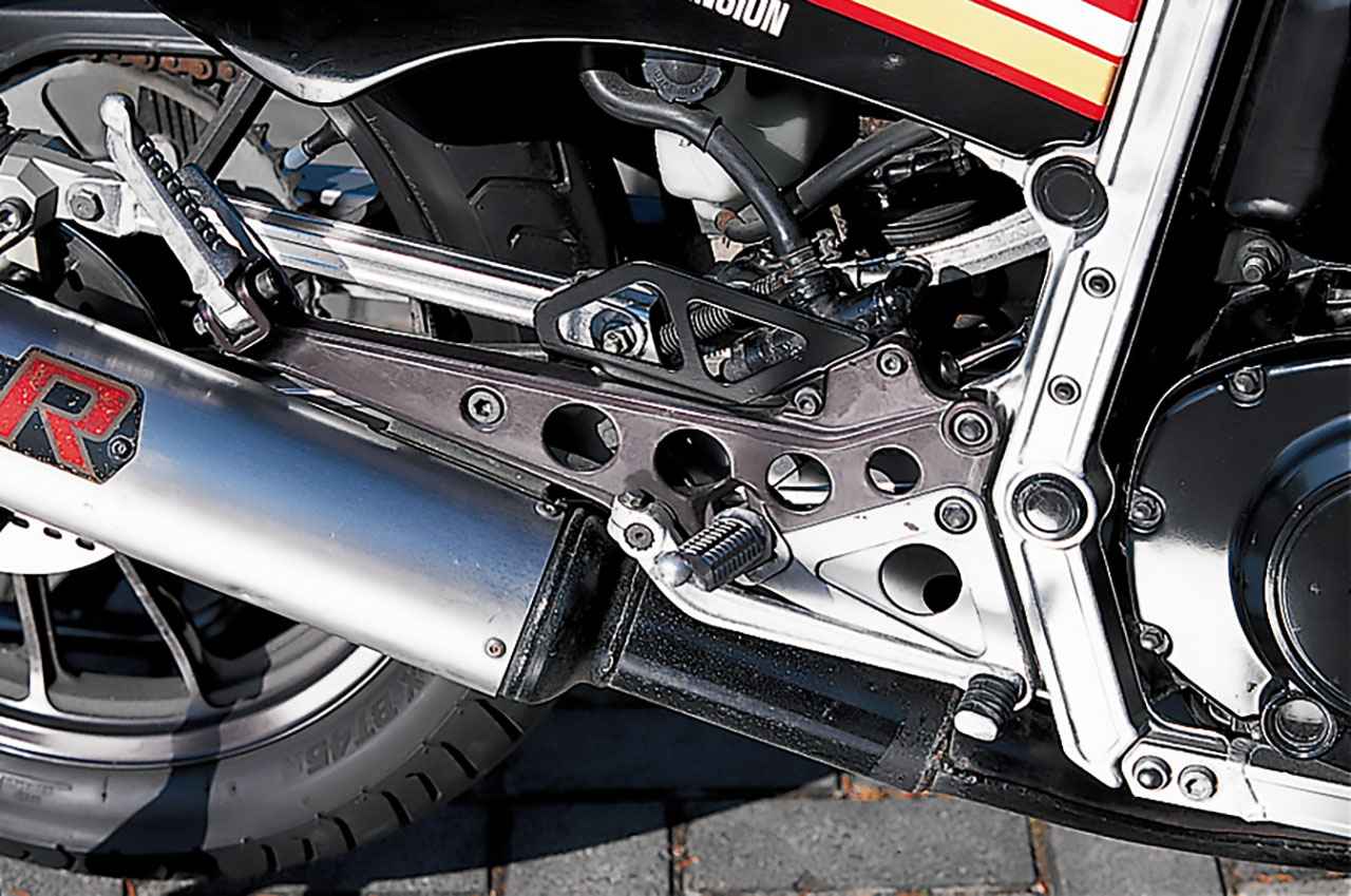 画像12: スズキ「GSX-R（GK71B）」（1985年）の各部装備・ディテール解説