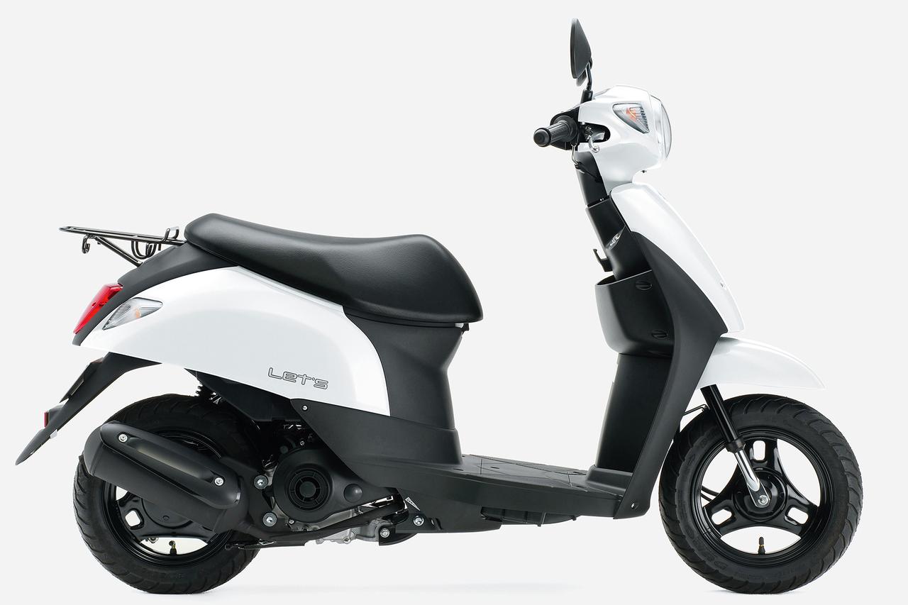 画像4: スズキ「レッツ」「レッツ バスケット」【イマなら買える!50cc原付バイク図鑑】