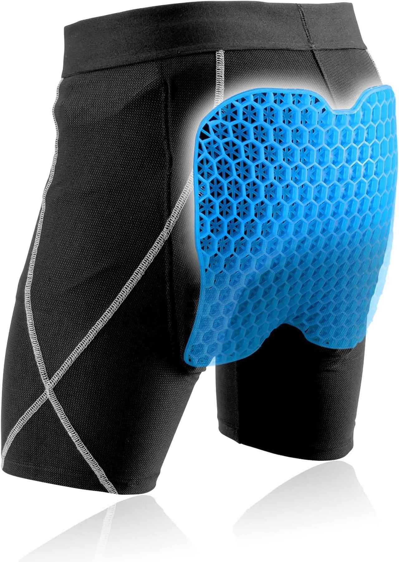 画像: デイトナ(Daytona) バイク ゲルパンツ 二重構造 ハニカムゲル お尻の痛み軽減 DI-009 ブラック amzn.to