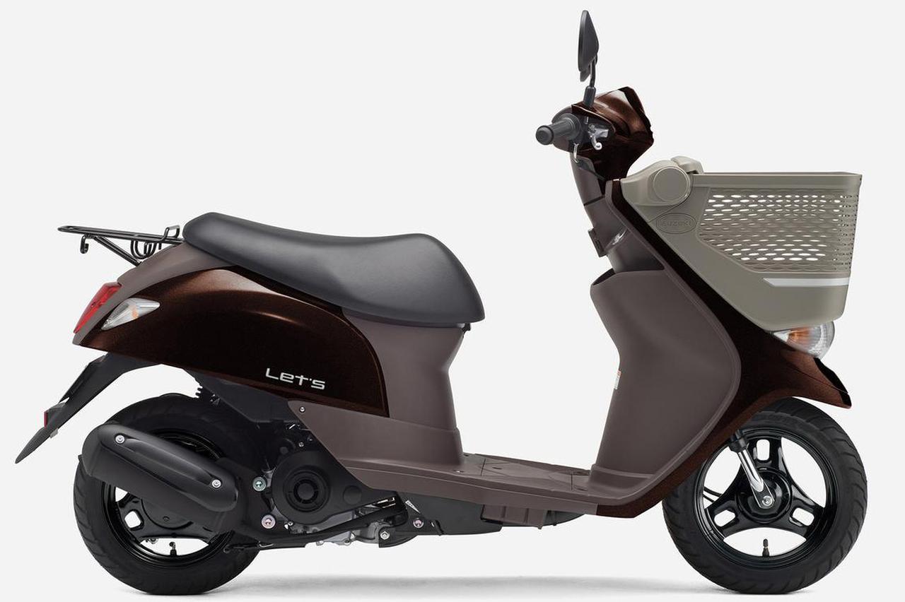 画像6: スズキ「レッツ」「レッツ バスケット」【イマなら買える!50cc原付バイク図鑑】