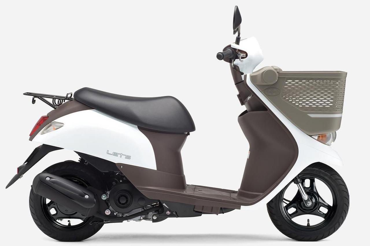 画像5: スズキ「レッツ」「レッツ バスケット」【イマなら買える!50cc原付バイク図鑑】