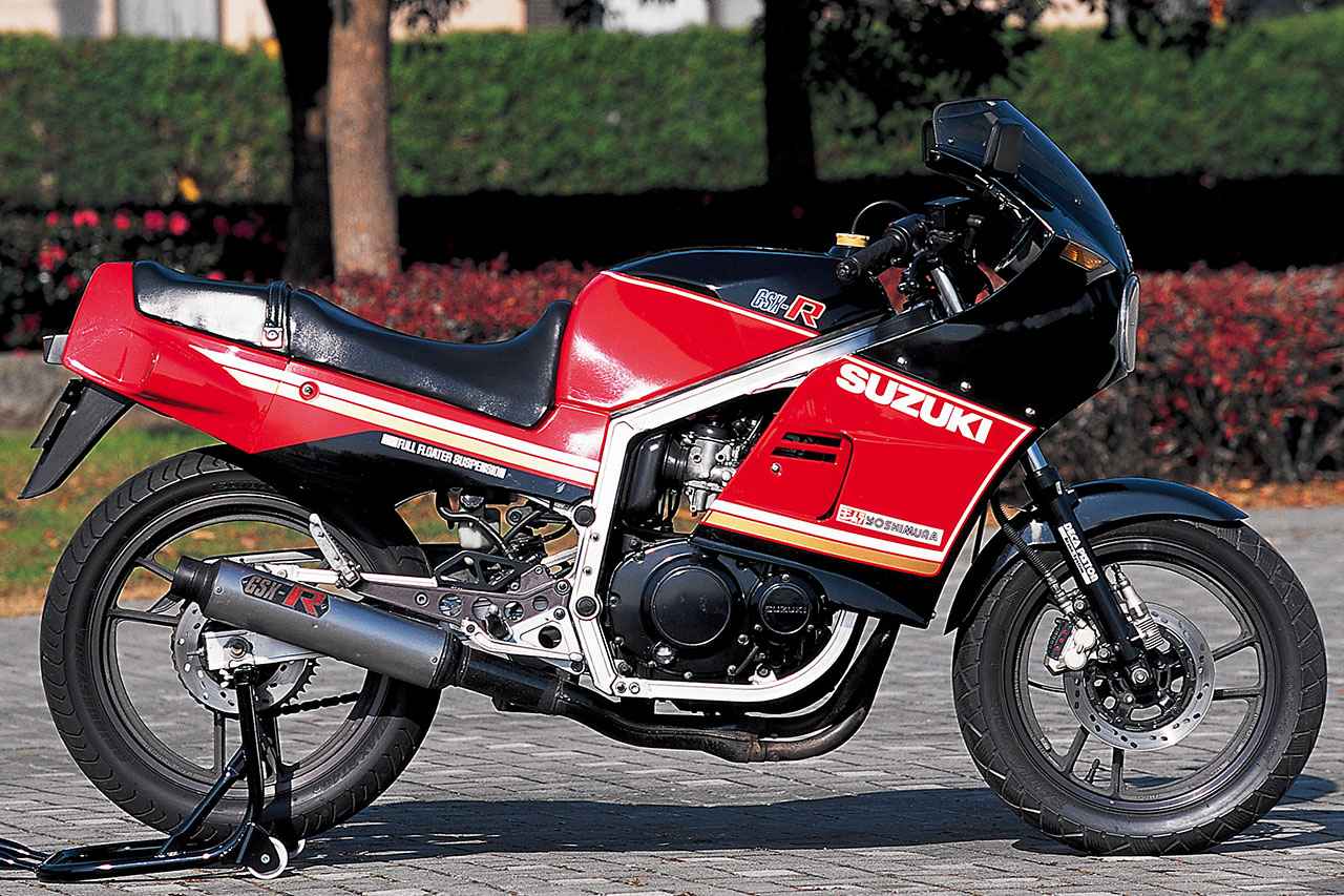 画像1: スズキ「GSX-R（GK71B）」（1985年）の各部装備・ディテール解説