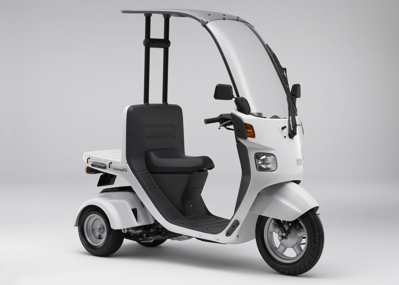 画像 : 1番目の画像 - 【写真2枚】ホンダ「ジャイロ キャノピー」 - webオートバイ