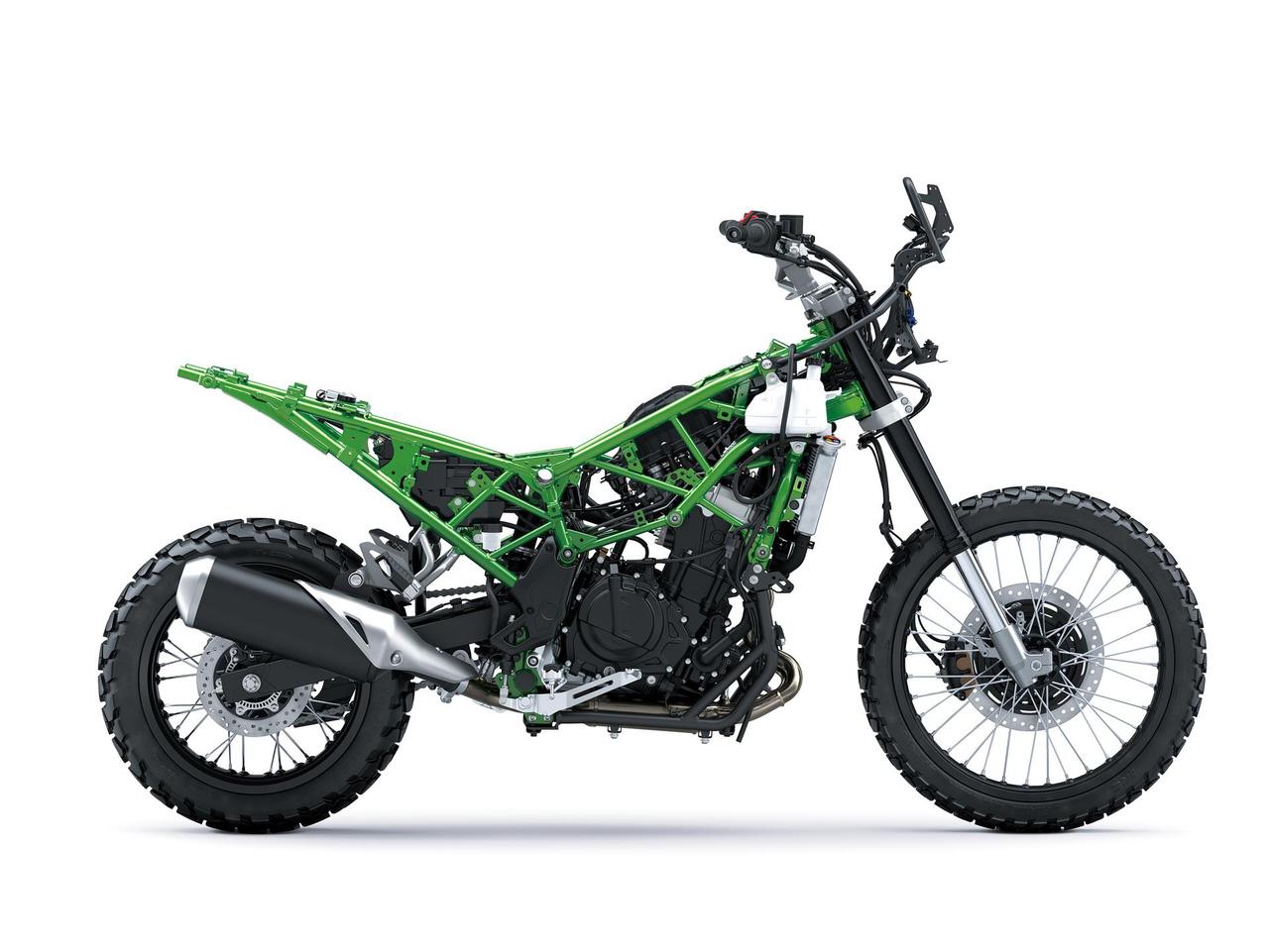 画像7: 【世界初公開!】カワサキ「KLE500」「KLE500SE」国内導入にも期待したい軽量アドベンチャーツアラーを徹底解説!