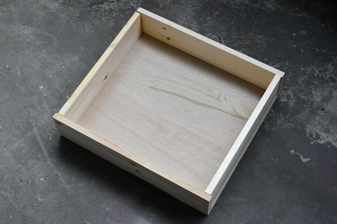 画像1: 仮組して木目の位置をチェック