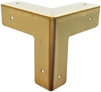 画像: コニ・ビオラ 真鍮飾金具 三つ折 K－63 2個入│タンス・キャビネット用品 飾り金具・装飾金具 amzn.to