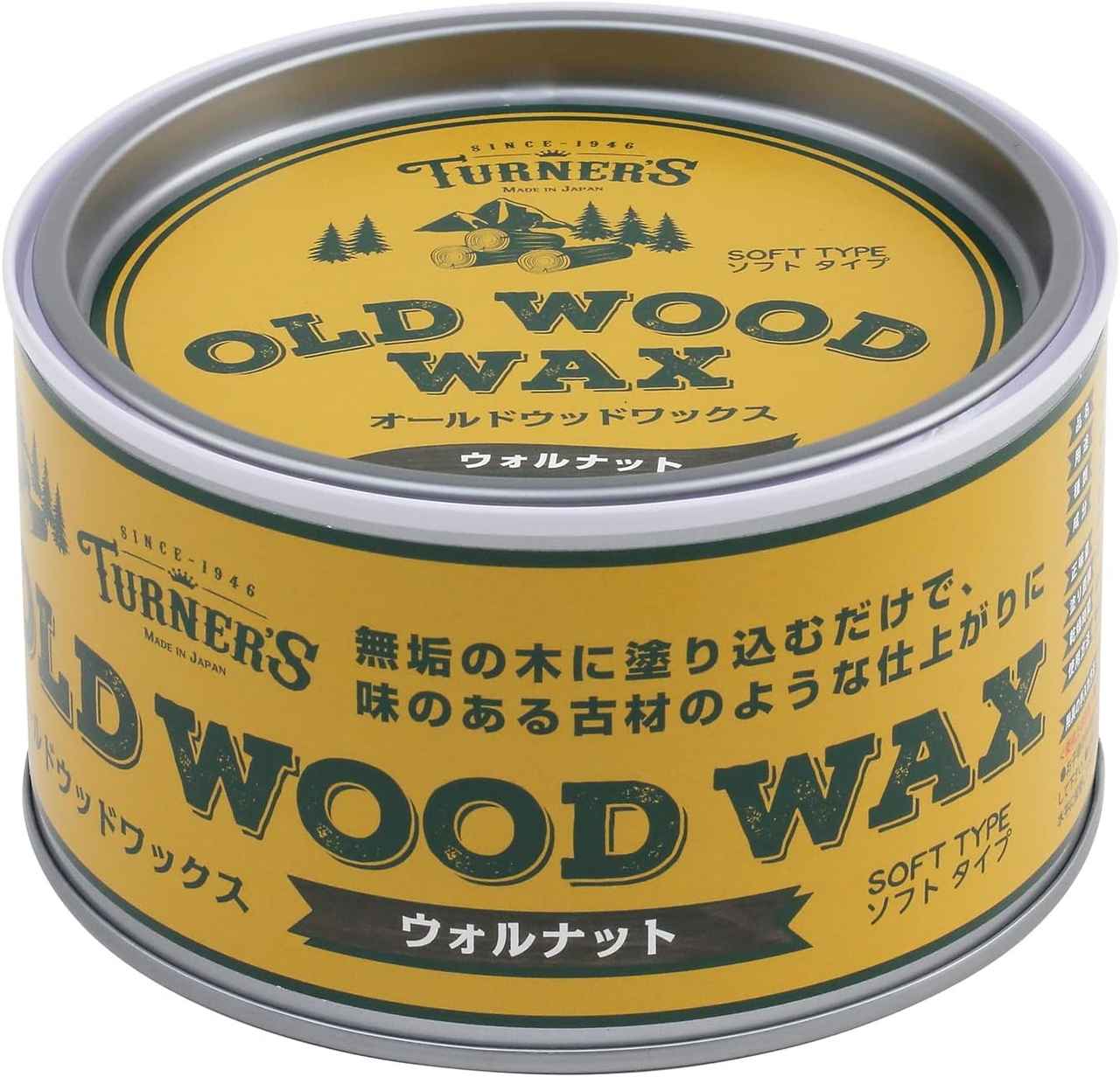 画像: ターナー色彩 オールドウッドワックス 350ml ウォルナット OW350004 amzn.to