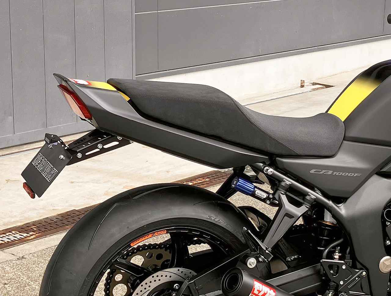 画像3: 【注目の1台!】鉄馬レーサーのノウハウをフィードバック!「CB1000F モリワキ ストリートカスタムコンセプト」の詳細に迫る