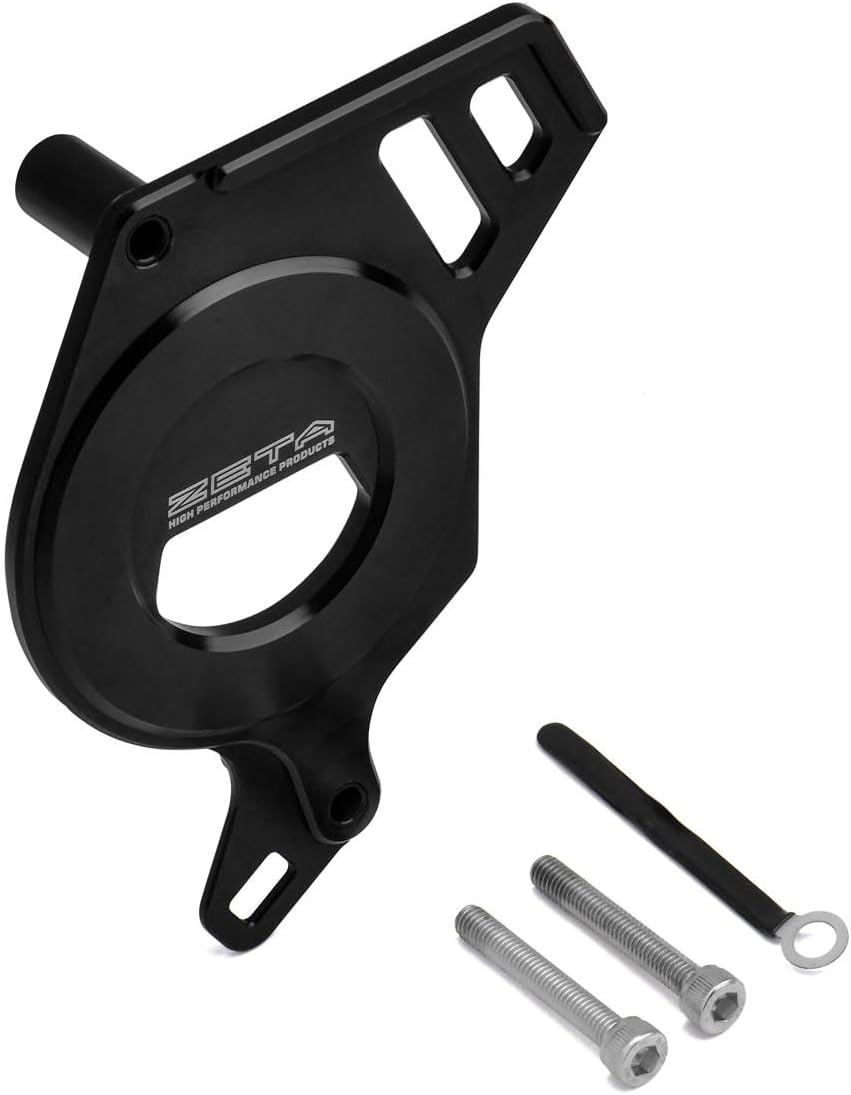 画像: ジータレーシング(ZETA RACING) CT125(JA65)'23 DAX125 '23-25 ドライブカバー ブラック 高強度アルミ合金 ドレスアップ スプロケットカバー ダートフリーク Dirtfreak F6362 amzn.to