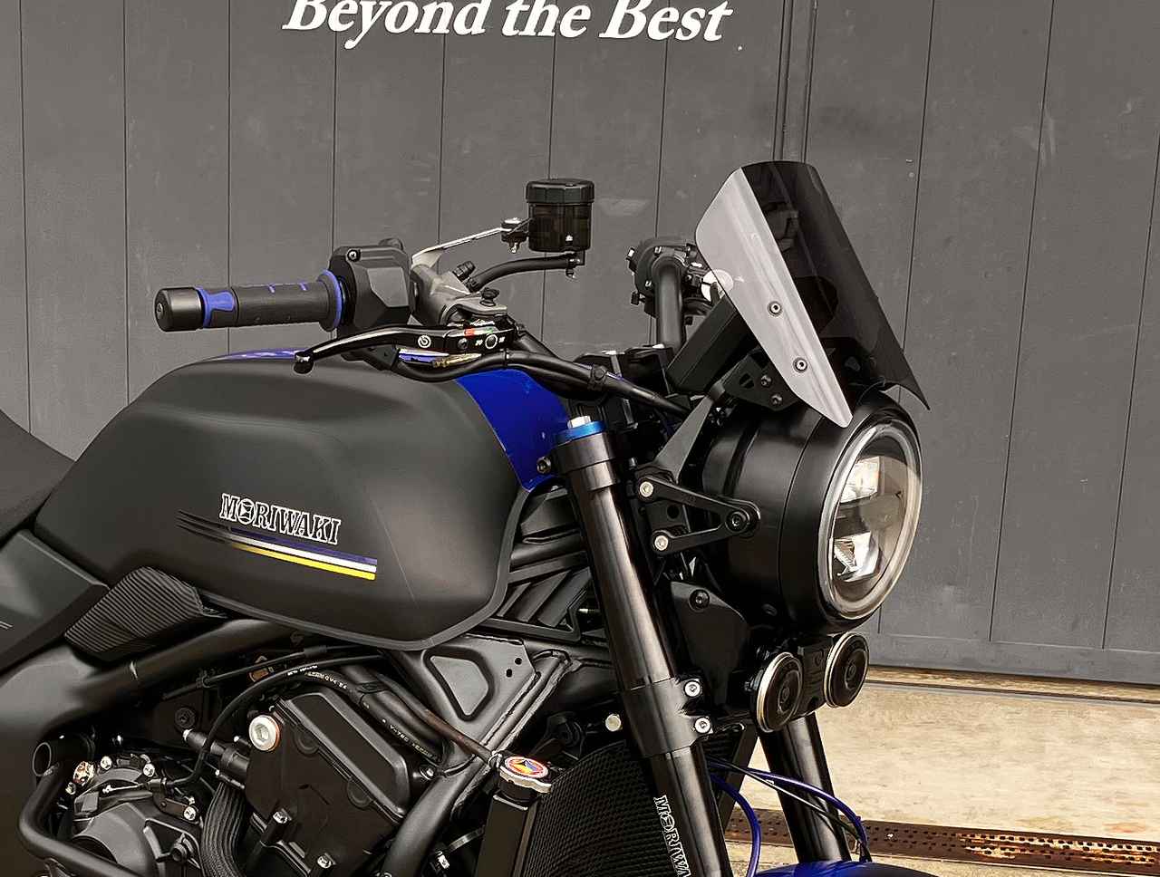 画像1: 【注目の1台!】鉄馬レーサーのノウハウをフィードバック!「CB1000F モリワキ ストリートカスタムコンセプト」の詳細に迫る