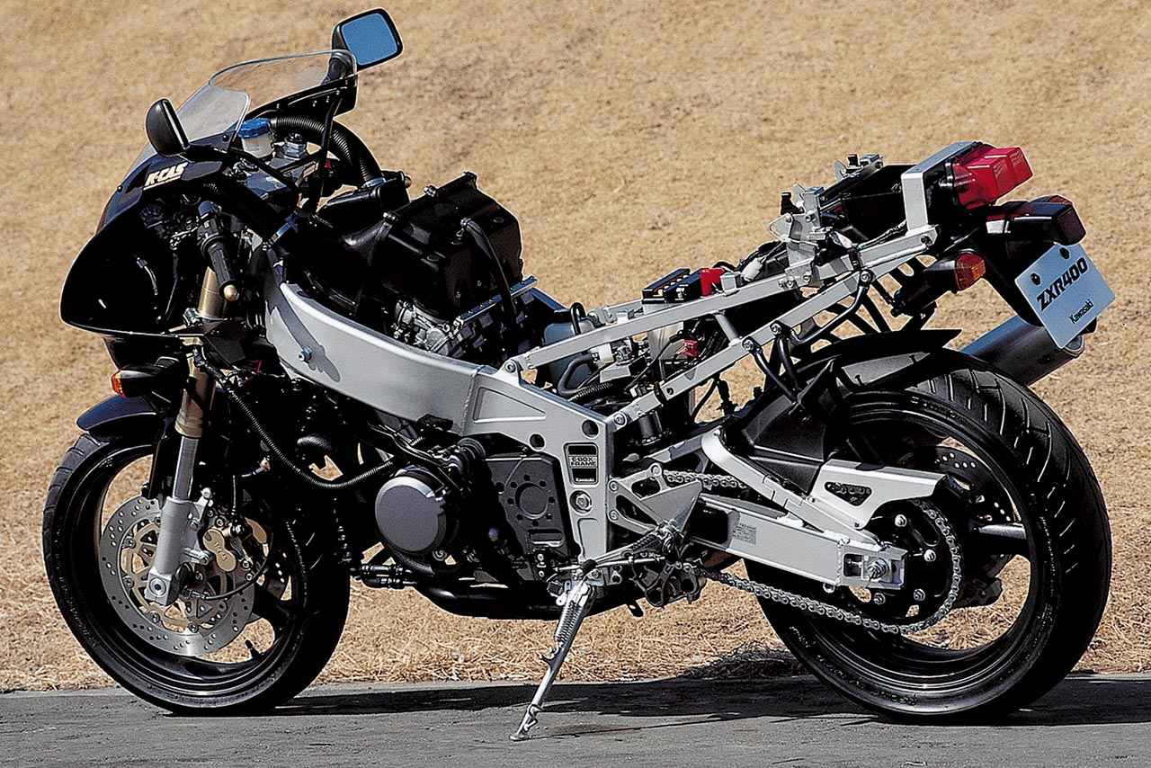 画像 : 4番目の画像 - 【写真14枚】カワサキ「ZXR400（ZX400H）」（1989年） - webオートバイ