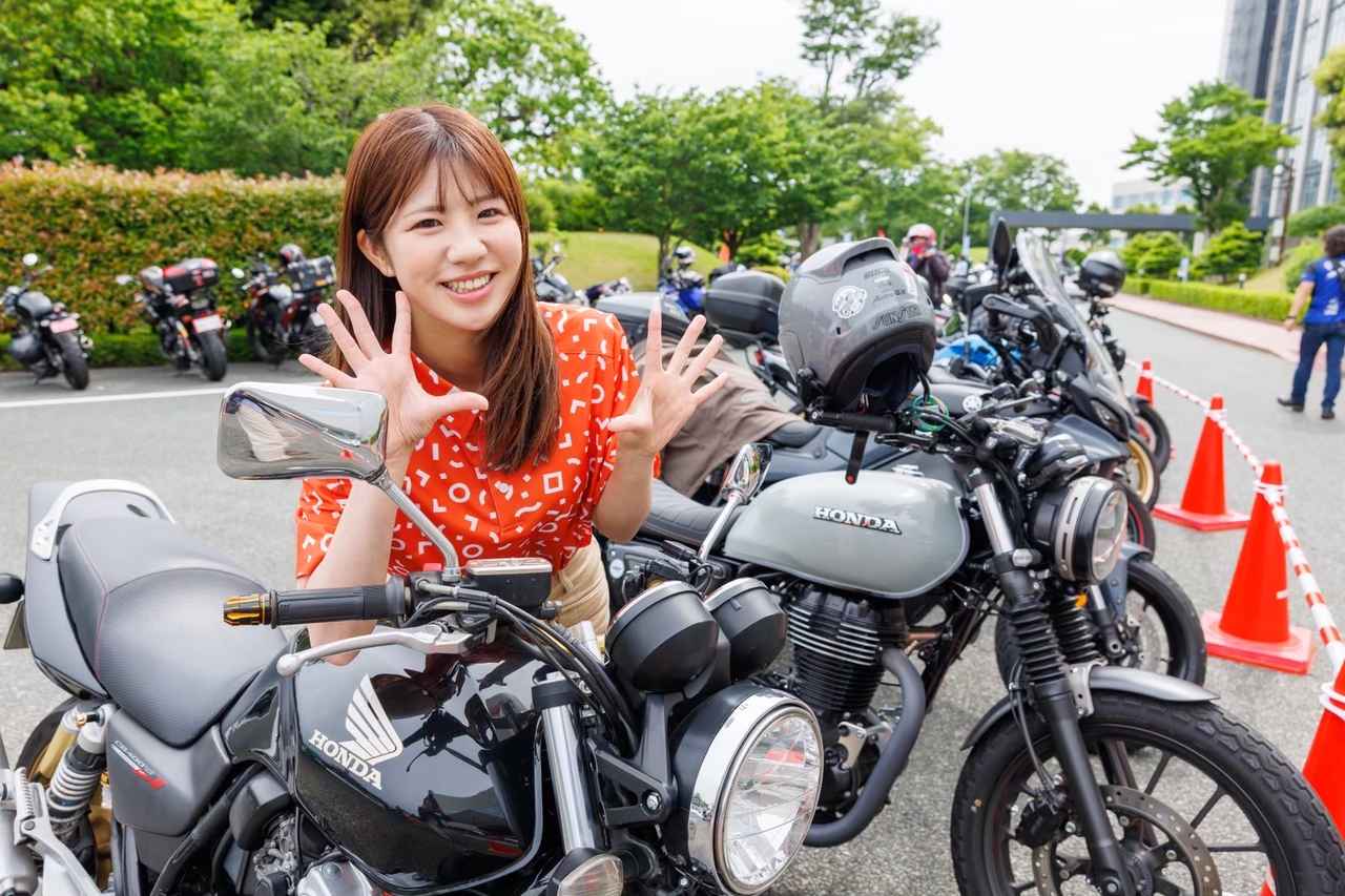 画像: 愛車とパシャリ。