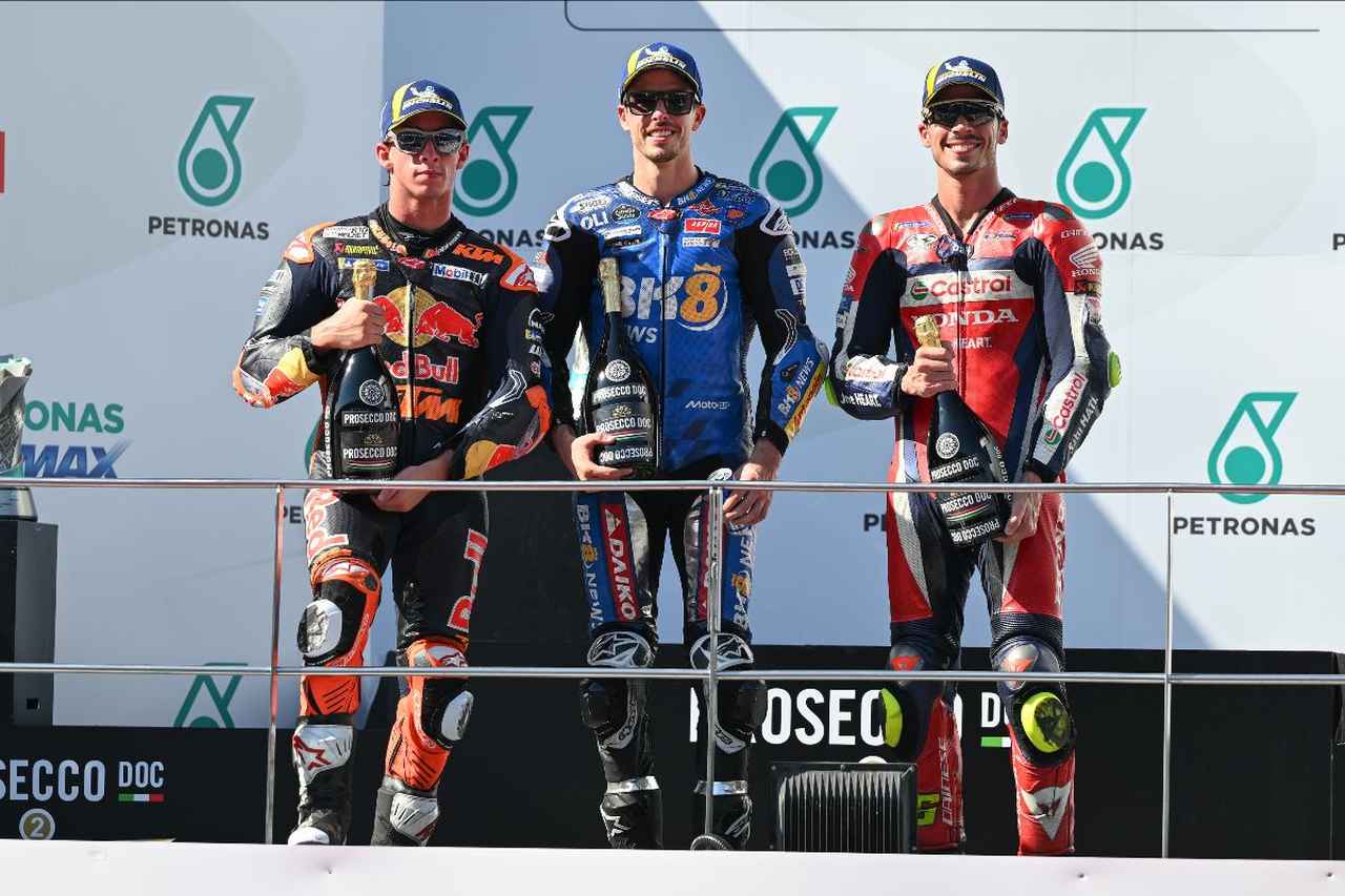 画像: 決勝レースでは3メーカーが表彰台を分け合った。
