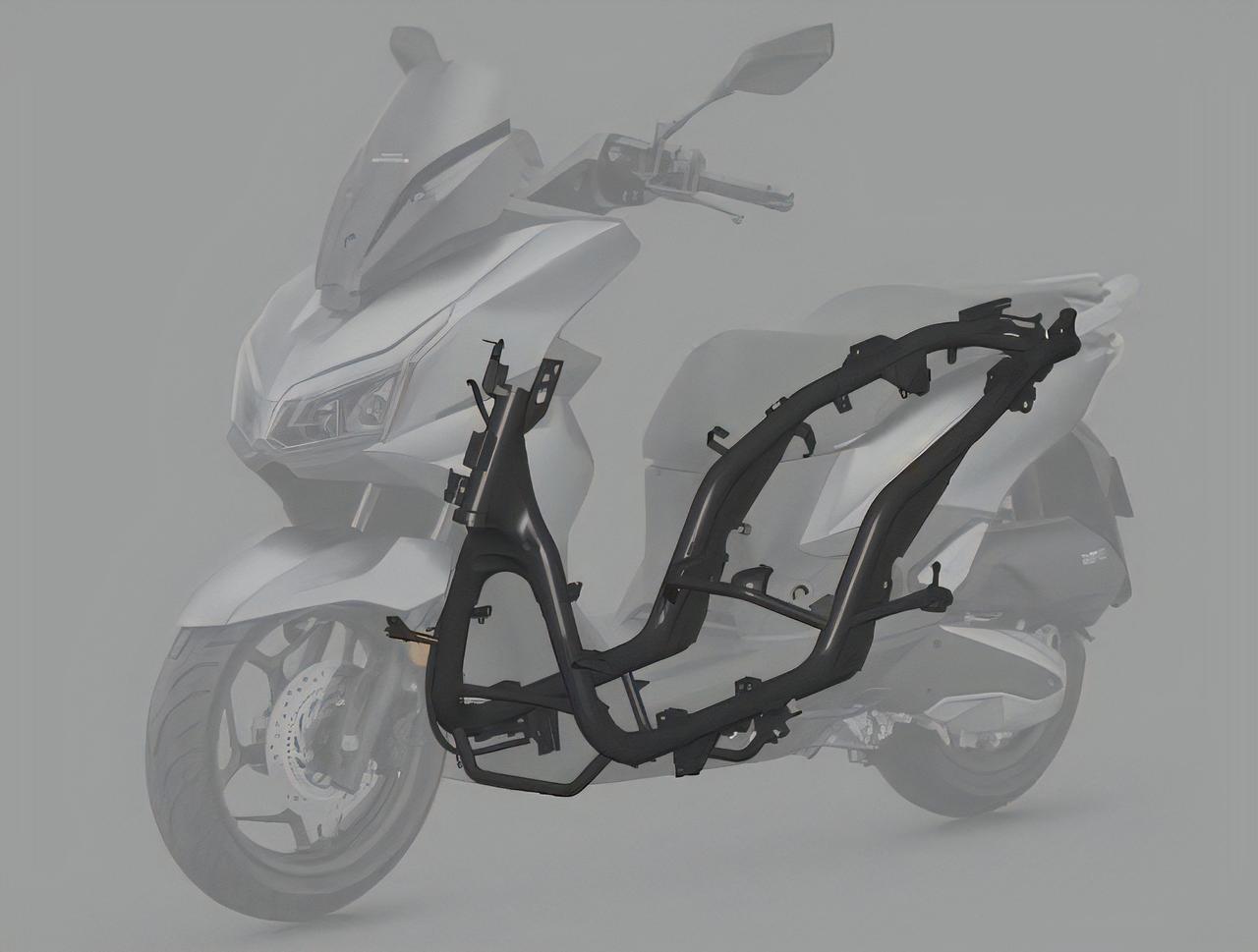 画像12: 【風洞実験までしたマジメな1台】ハイテク最前線! 最新装備のショールーム ホンダ「NWT150」【世界でがんばる!! 日本メーカーの珍車大図鑑 Vol.18】