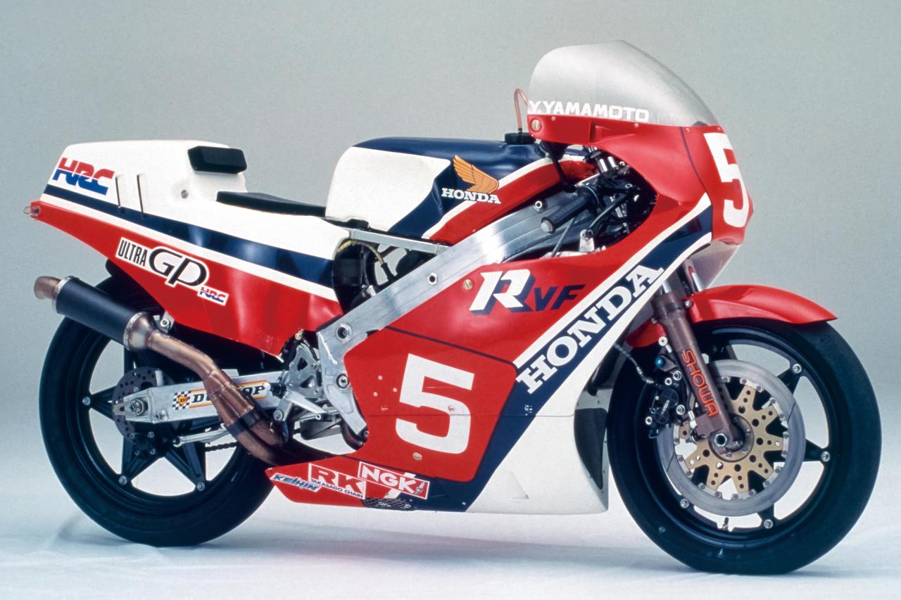 画像: ▶ホンダ・ファクトリー「RVF400」(1985年)