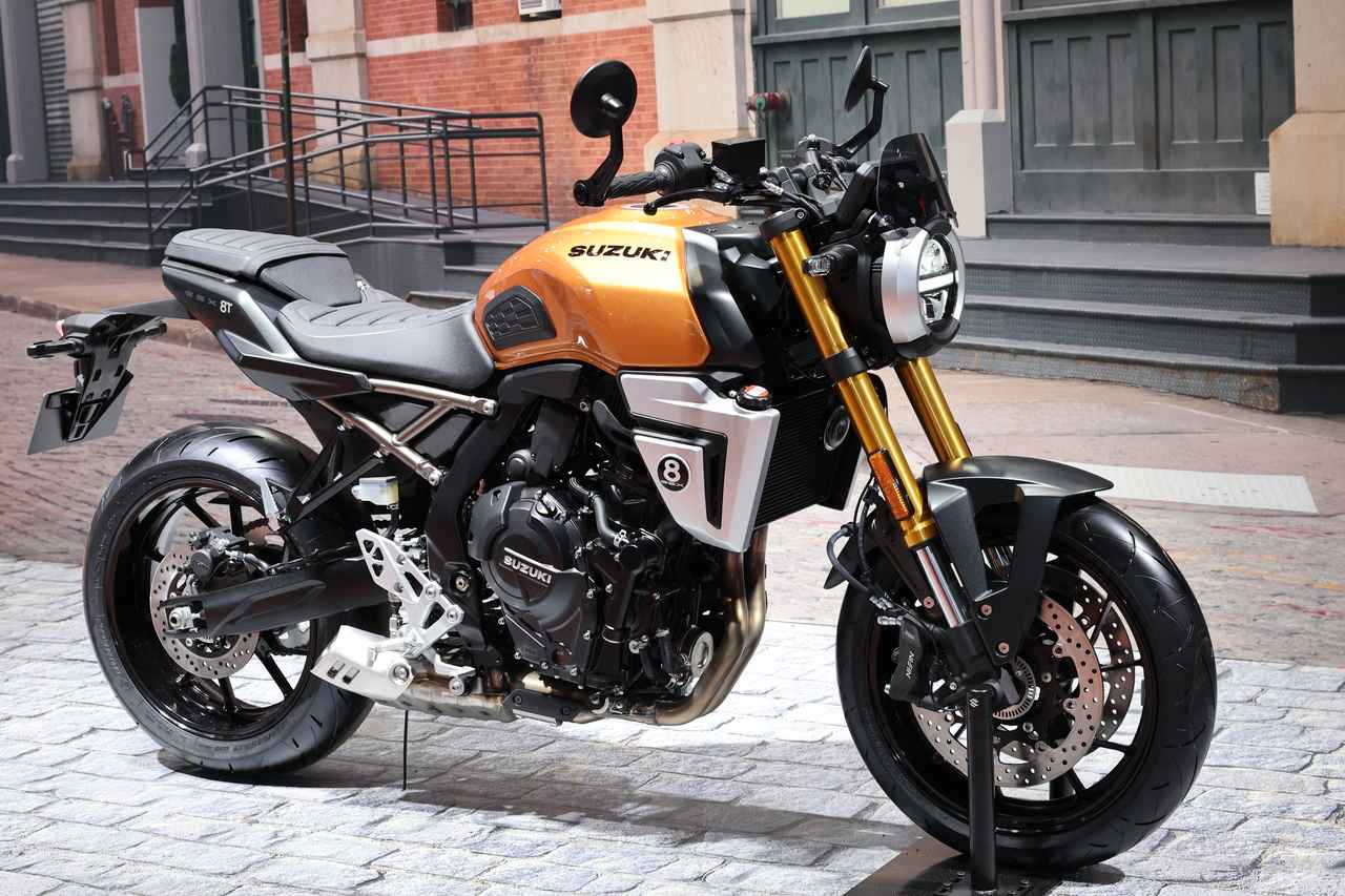 画像2: 親子で楽しめるスズキの展示! バンバン、アドレスのEV仕様が登場|大人は筋肉痛覚悟のフォトブースも用意〈ジャパンモビリティショー2025 SUZUKIブース紹介〉