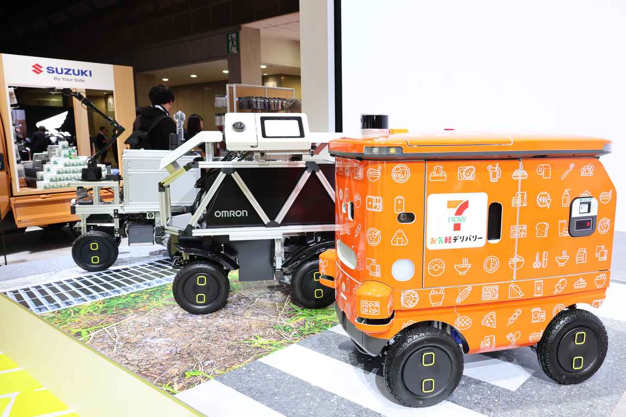 画像: ▲MITRAコンセプトをベースとしたロボットたち。