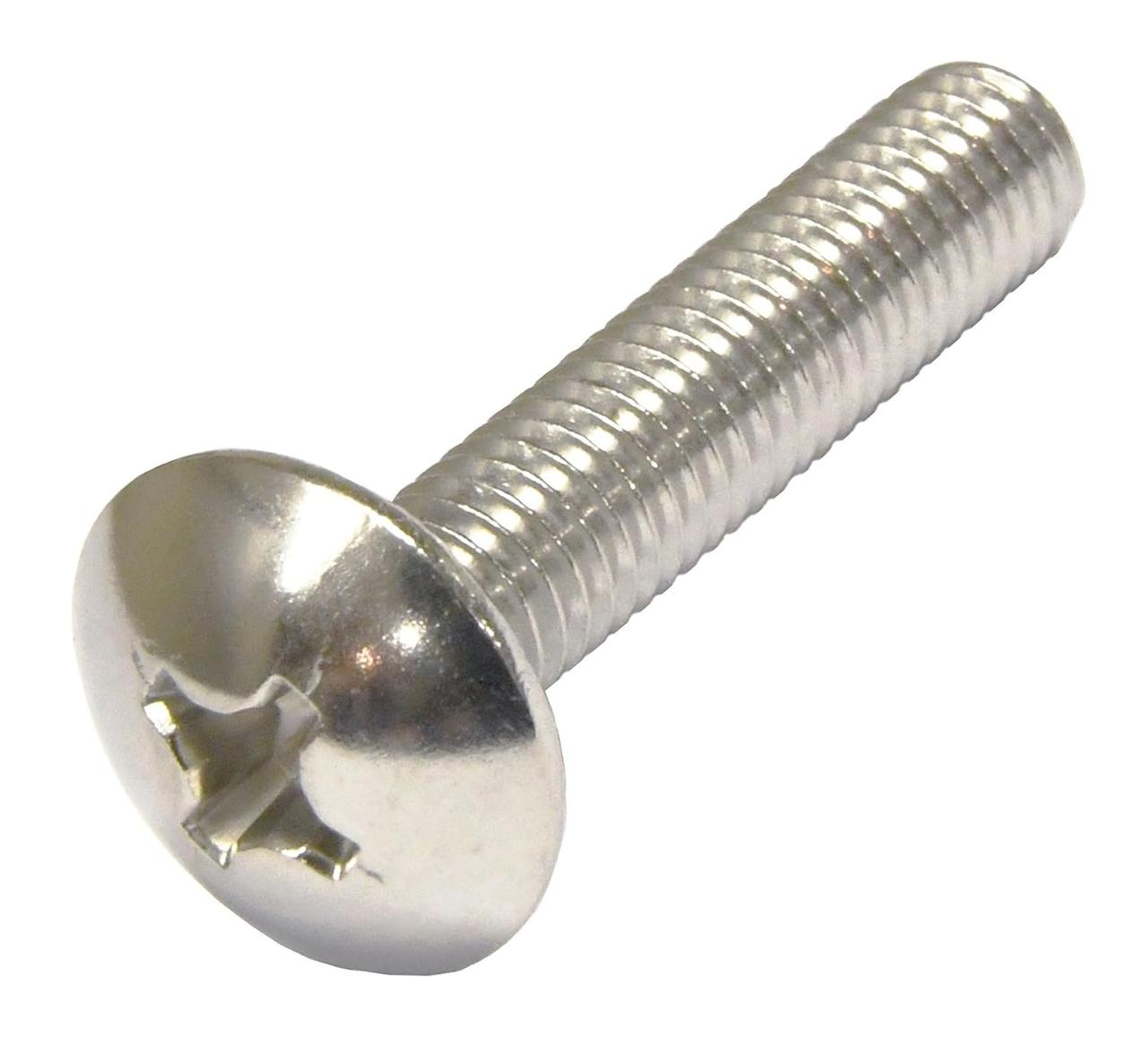 画像: オノカツ 十字穴付き トラス小ねじ ステンレス M6x50 16本入 【国産・JIS】【トラス頭小ネジ】 124-00-0650 amzn.to