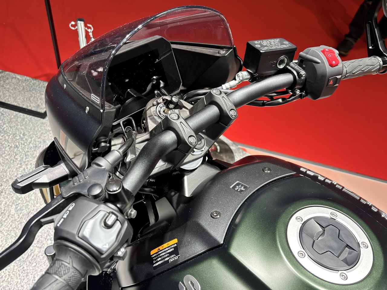 画像3: ▶ハンドルまわり