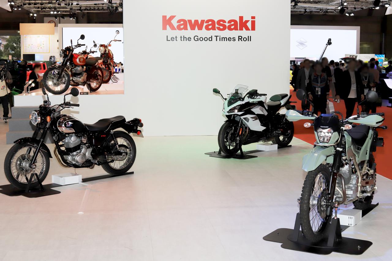 画像: 誰でも跨れるモーターサイクルを3台展示