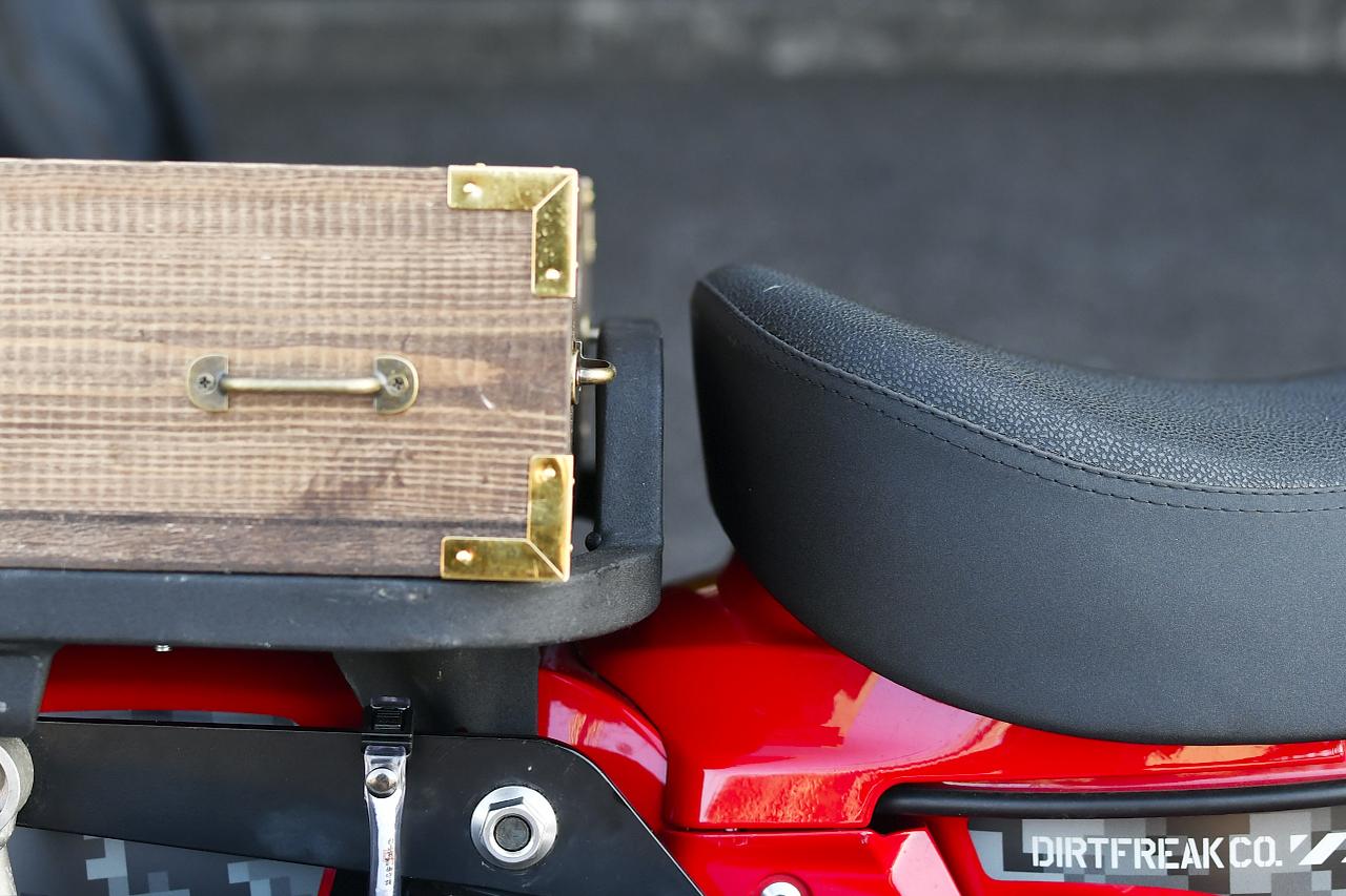 画像11: ハンターカブ（JA55）純正リアキャリアに取り付けてみる