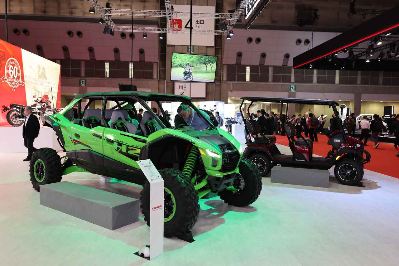 画像: 左「TERYX5 H2 DELUXE」右「NAV 4e LIMITED」