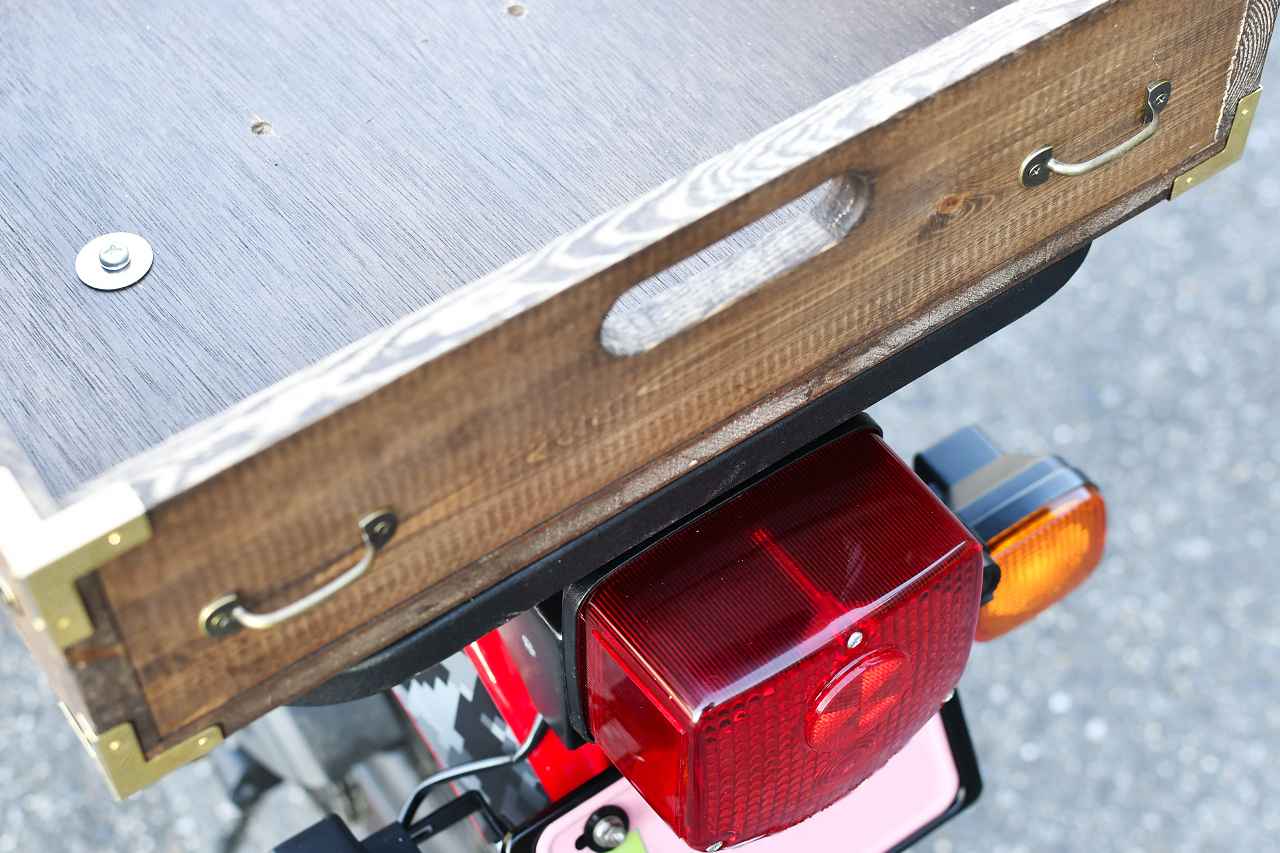 画像10: ハンターカブ（JA55）純正リアキャリアに取り付けてみる