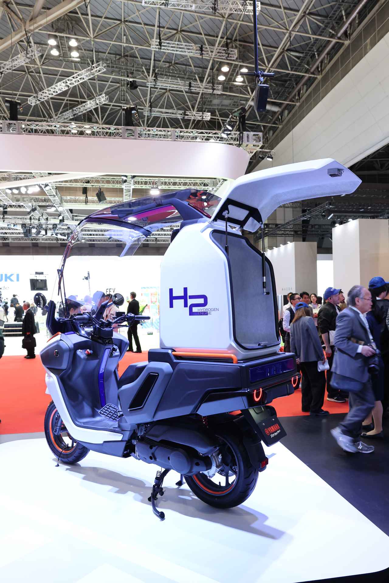 画像 : 3番目の画像 - 【写真12枚】ヤマハ「H２ バディポーター コンセプト」 - webオートバイ