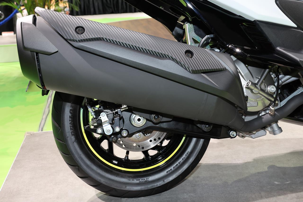 画像2: ECOだけど排気音はかっこいい!スズキ「水素エンジンバーグマン」の研究は難しいけど面白い【ジャパンモビリティショー2025】