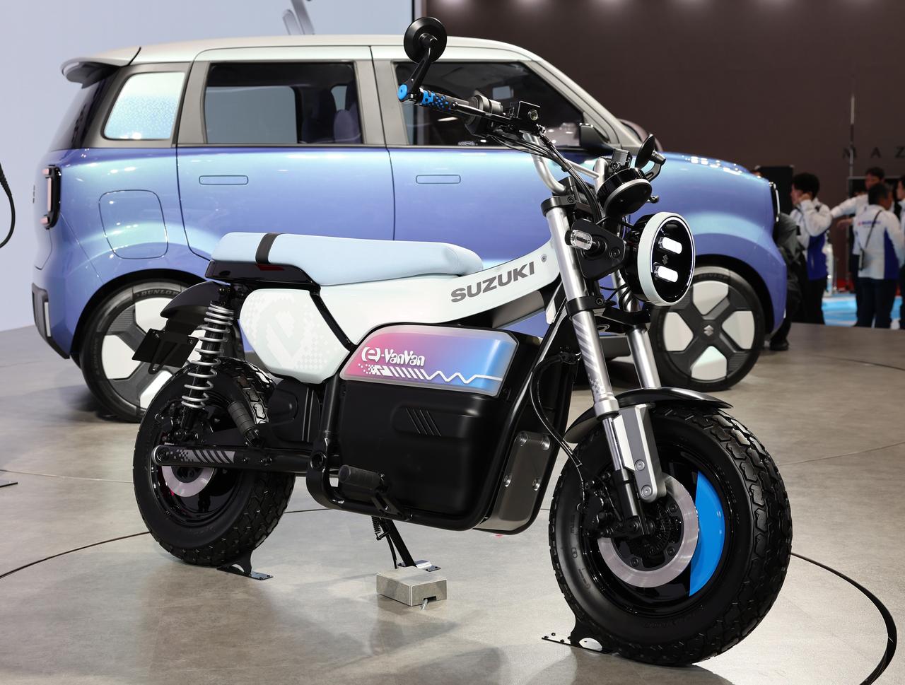 画像: SUZUKI e-VanVan ジャパンモビリティショー2025参考出品車