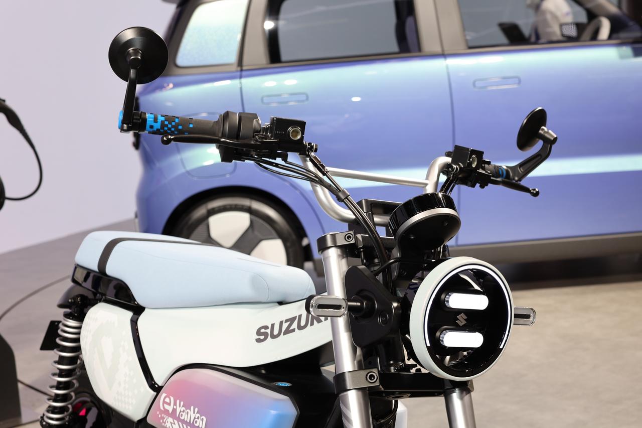 画像 : 3番目の画像 - 【写真17枚】スズキ「e-VanVan」 - webオートバイ