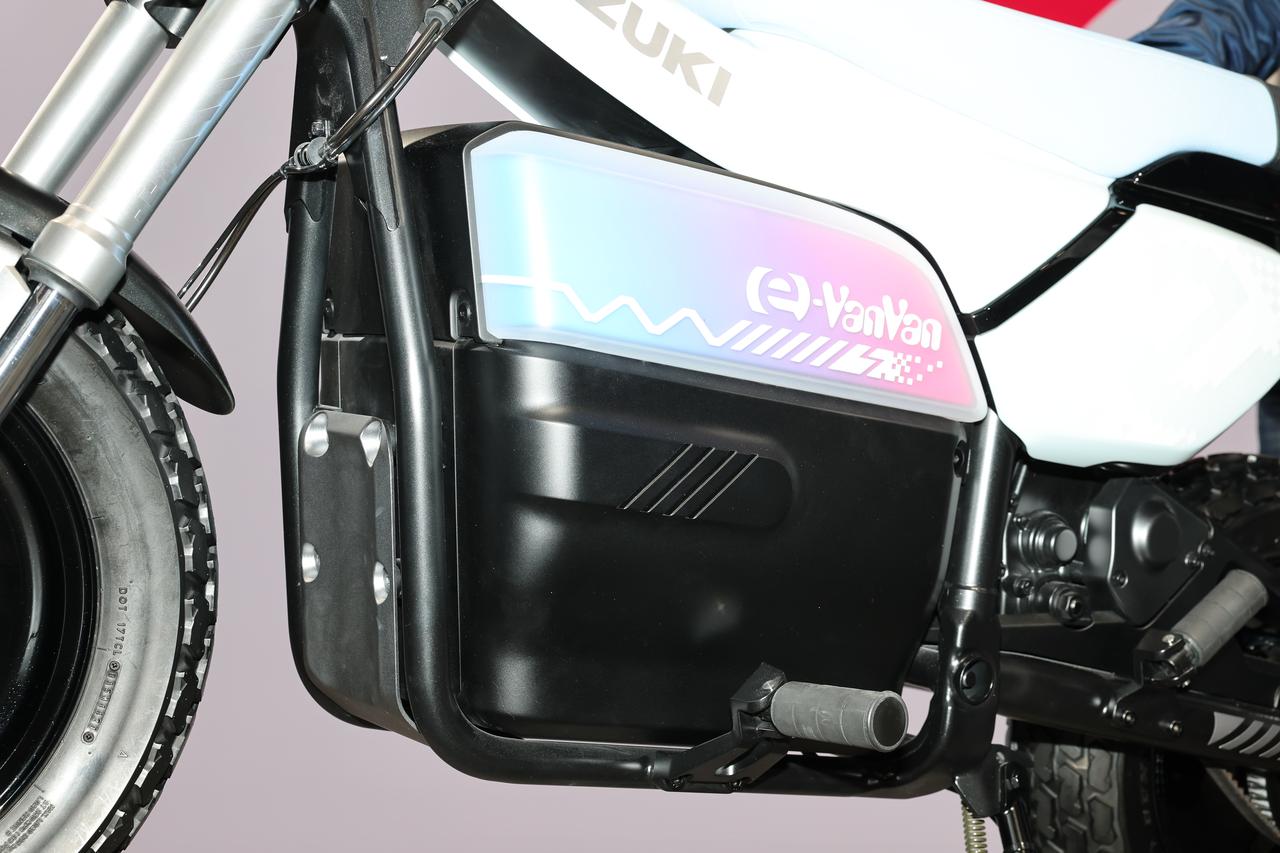画像8: 【ワールドプレミア】スズキ「e-VanVan」遊びゴコロいっぱいのEVファンバイクを詳細解説！【ジャパンモビリティショー2025】