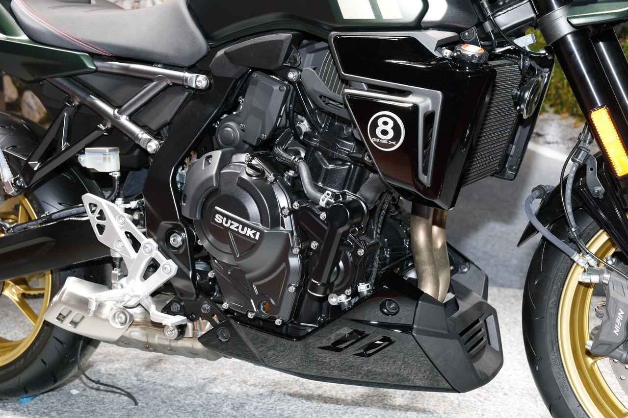 画像11: 【国内仕様登場!?】スズキ「GSX-8T 」「GSX-8TT」を詳細解説! またがりも可能な話題のニューモデルを実車展示!【ジャパンモビリティショー2025】