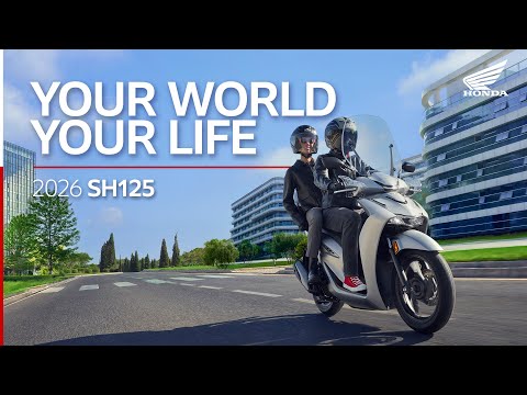 画像: 2026 SH125 | Scooter | Honda Motorcycles www.youtube.com