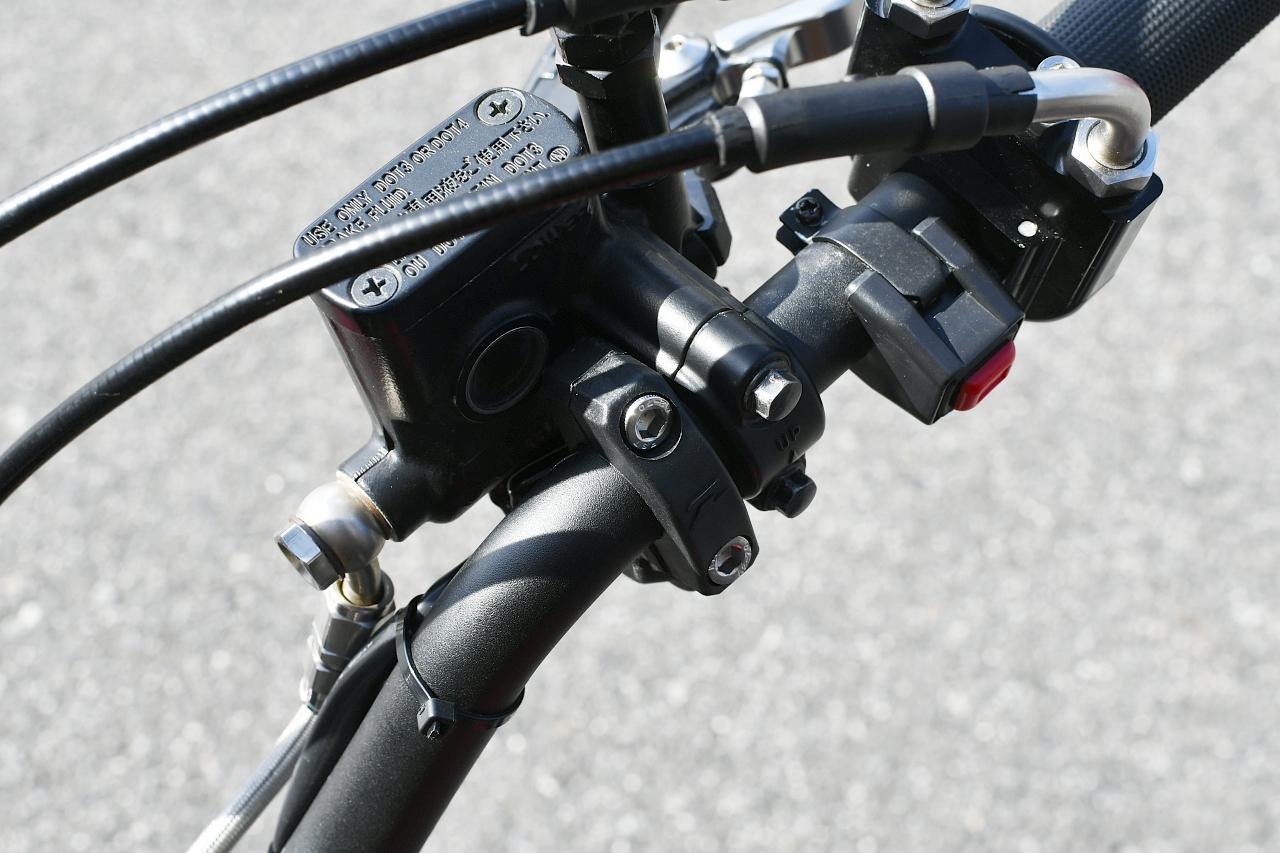 画像: インパクトハンドガードをハンターカブに装着してみる