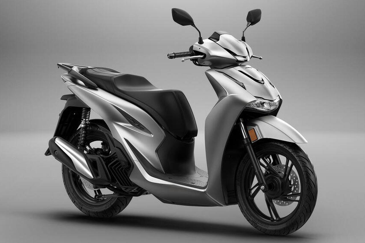 画像: Honda SH125i 欧州仕様・2026年モデル 総排気量:125cc エンジン形式:水冷4ストロークSOHC4バルブ単気筒 シート高:799mm 装備重量:138kg