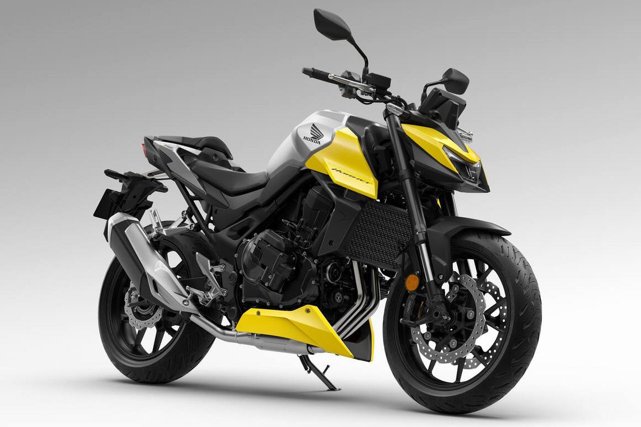 画像: Honda CB750 HORNET / E-Clutch 欧州仕様・2026年モデル 総排気量：755cc エンジン形式：水冷4ストロークSOHC4バルブ並列2気筒 シート高：795mm 車両重量：192kg〈196kg〉 ※〈〉内はEクラッチモデル