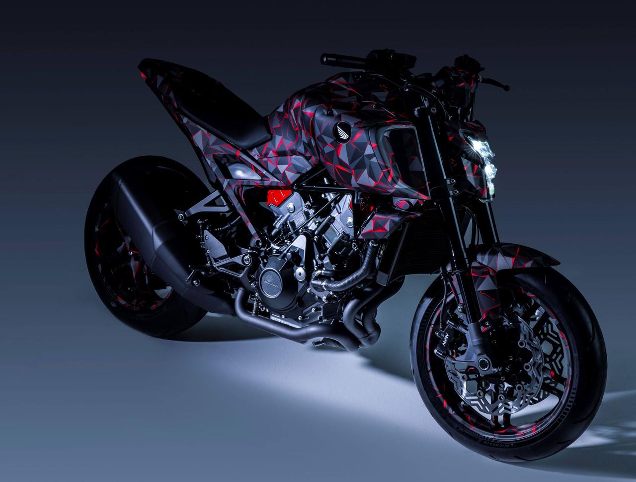 画像: ホンダ「V3R 900 E-Compressor Prototype」の概要